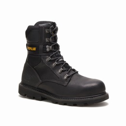 Caterpillar Indiana 2.0 Steel Toe Work Férfi Bakancs Fekete, HU-C079